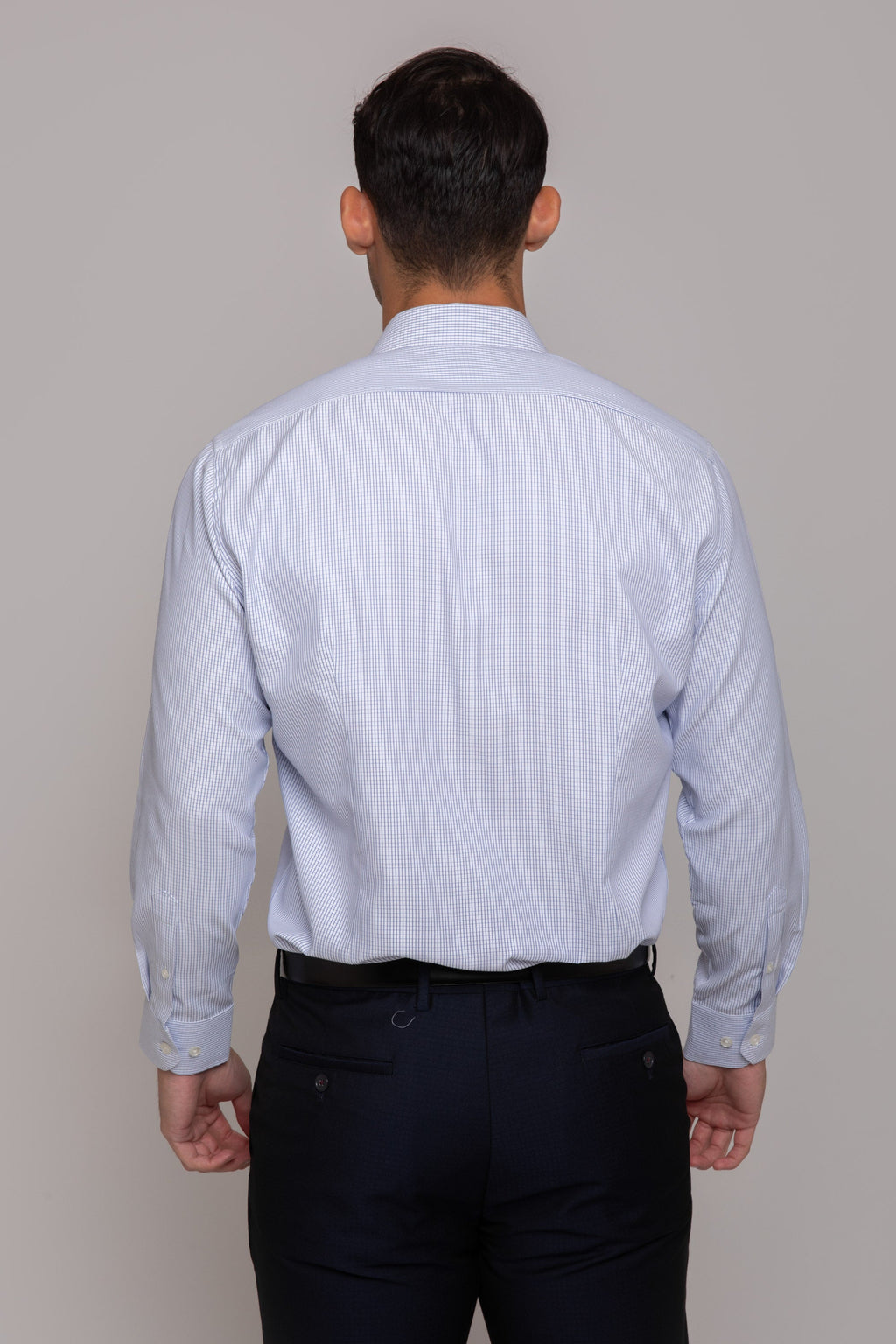 Camisa Oscar de La Renta Mangas Largas Cuadros para Caballeros