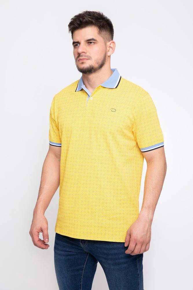 Poloshirt Oscar De La Renta Mangas Cortas Estampado Para Caballeros by Oscar De La Renta