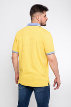 Poloshirt Oscar De La Renta Mangas Cortas Estampado Para Caballeros by Oscar De La Renta