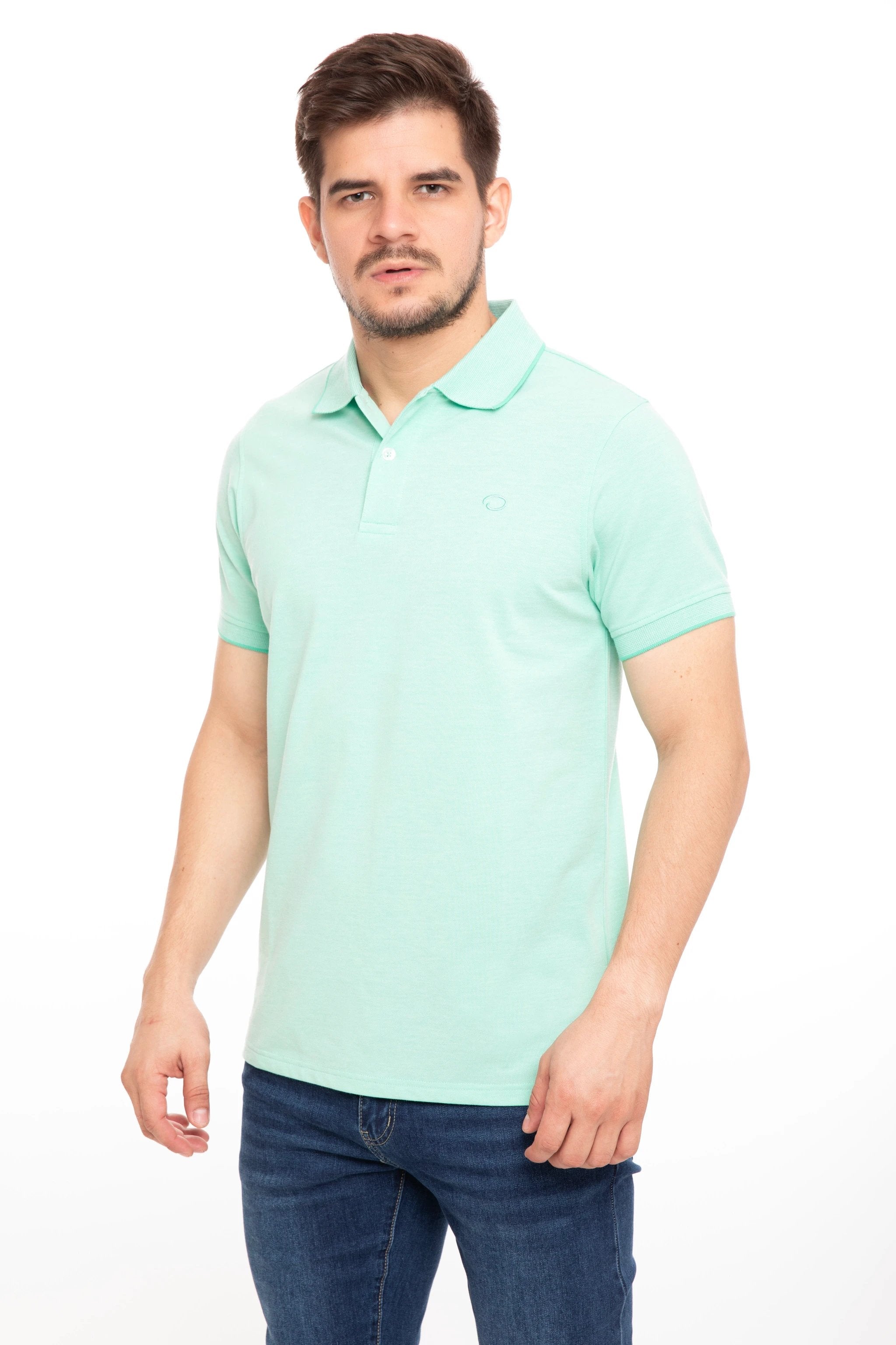 Poloshirt Oscar De La Renta Mangas Cortas Liso Para Caballeros by Oscar De La Renta