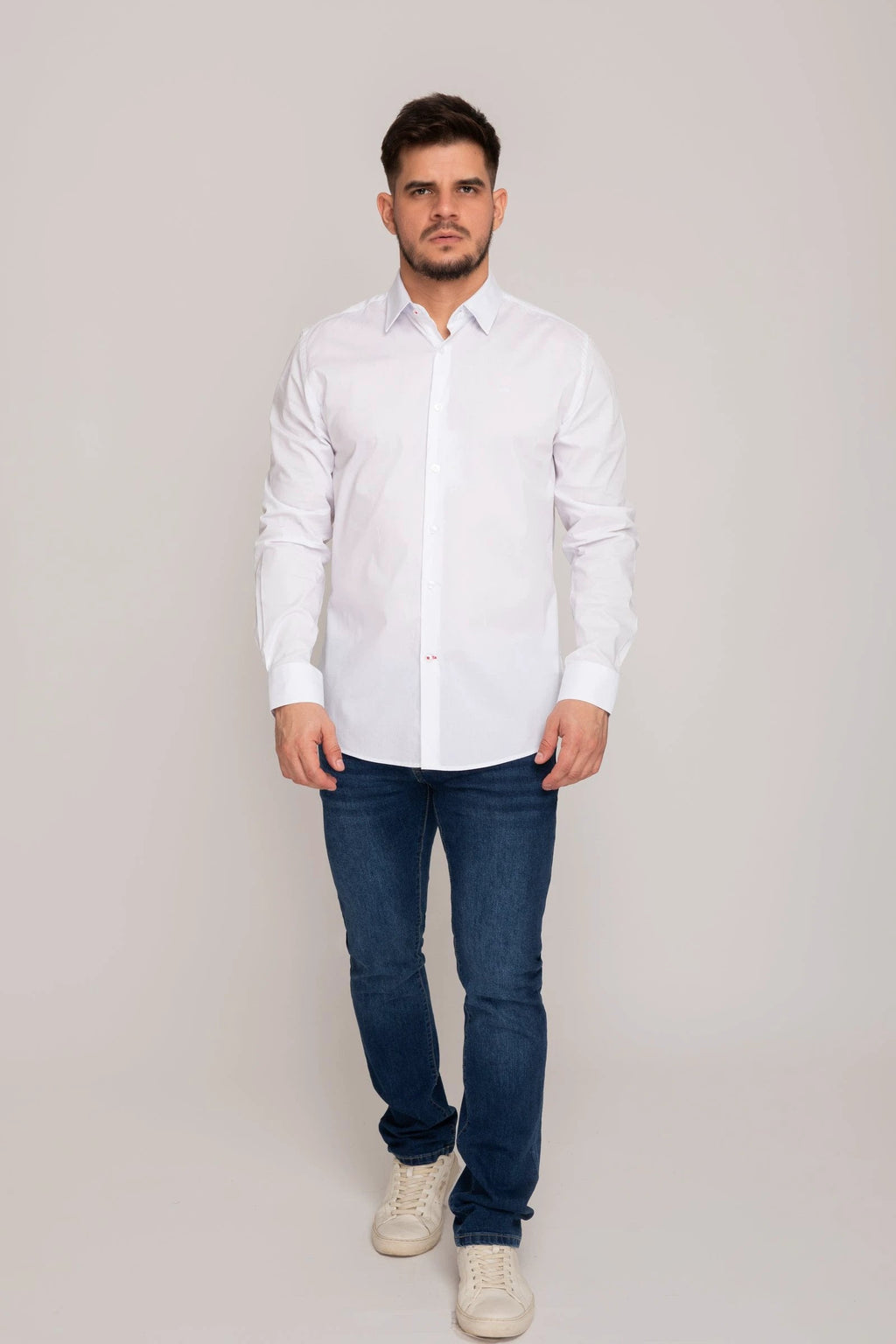 Camisa Oscar De La Renta Mangas Largas Lisa P/ Caballeros by Oscar De La Renta