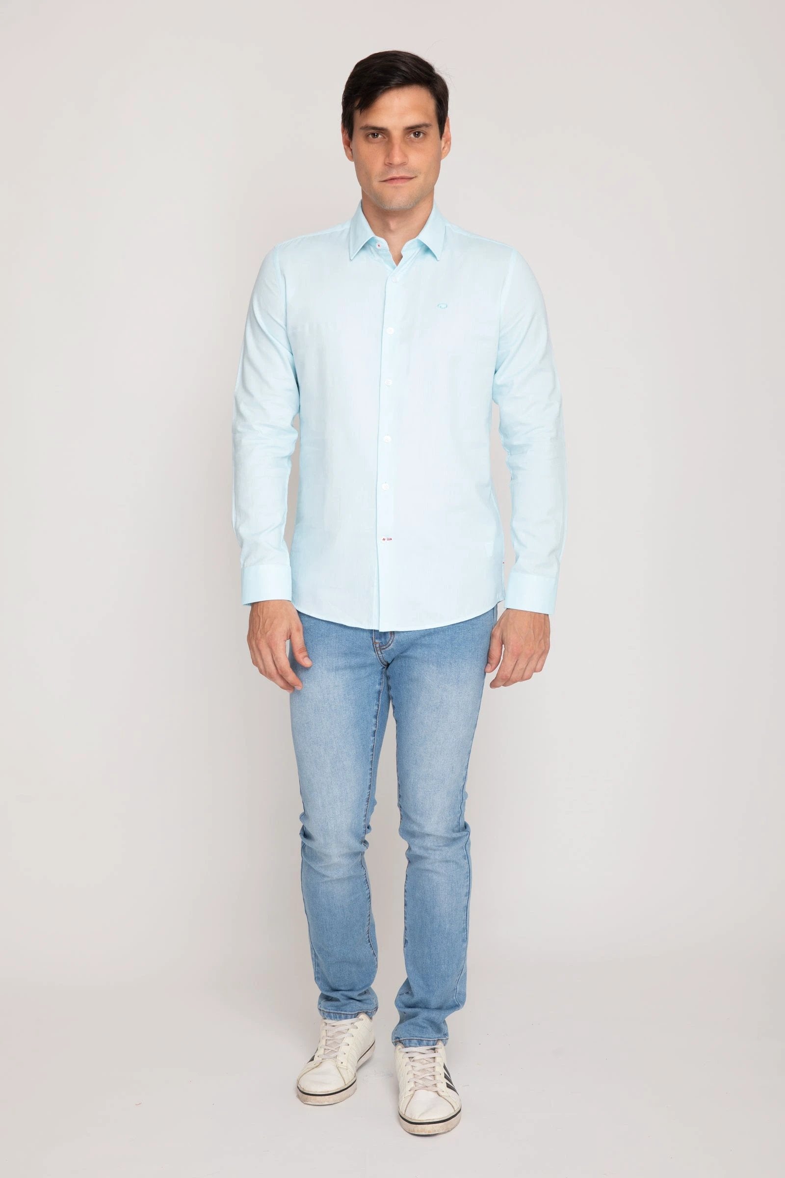 Camisa Oscar De La Renta Mangas Largas Lisa P/ Caballeros by Oscar De La Renta