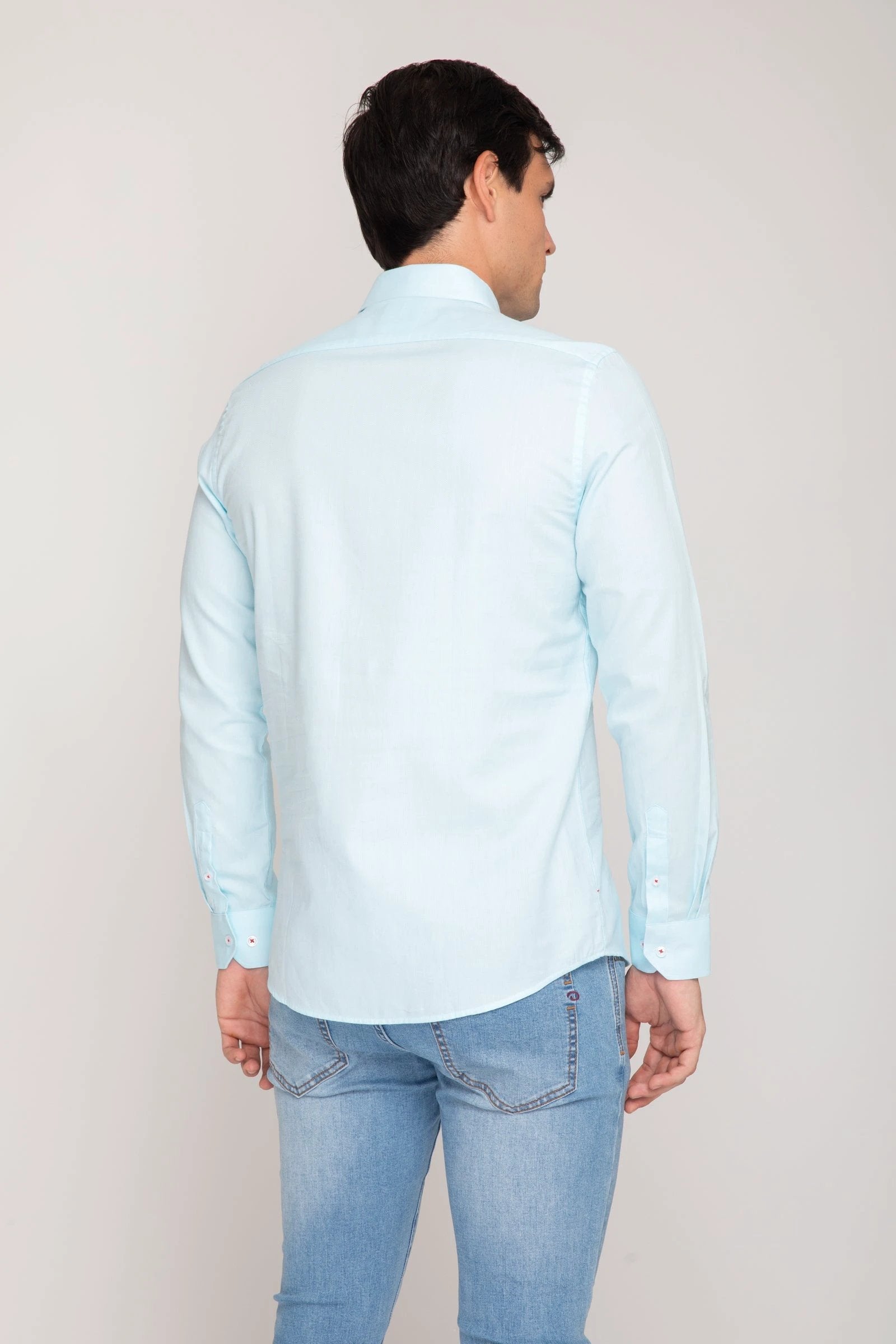 Camisa Oscar De La Renta Mangas Largas Lisa P/ Caballeros by Oscar De La Renta