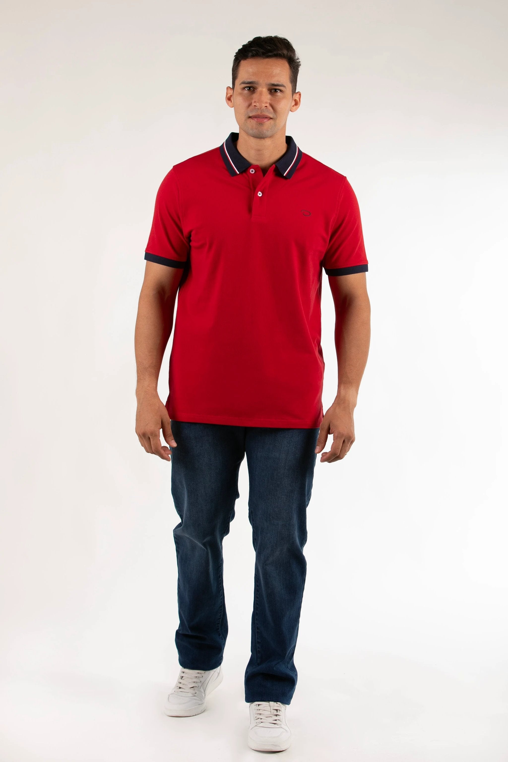 Poloshirt Oscar De La Renta Mangas Cortas Liso Para Caballeros by Oscar De La Renta