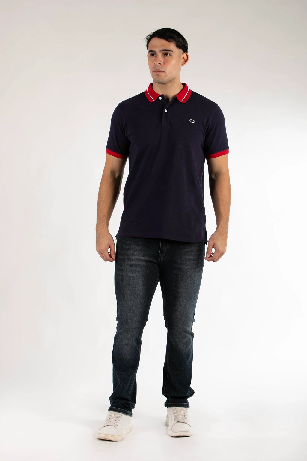 Poloshirt Oscar De La Renta Mangas Cortas Liso Para Caballeros by Oscar De La Renta