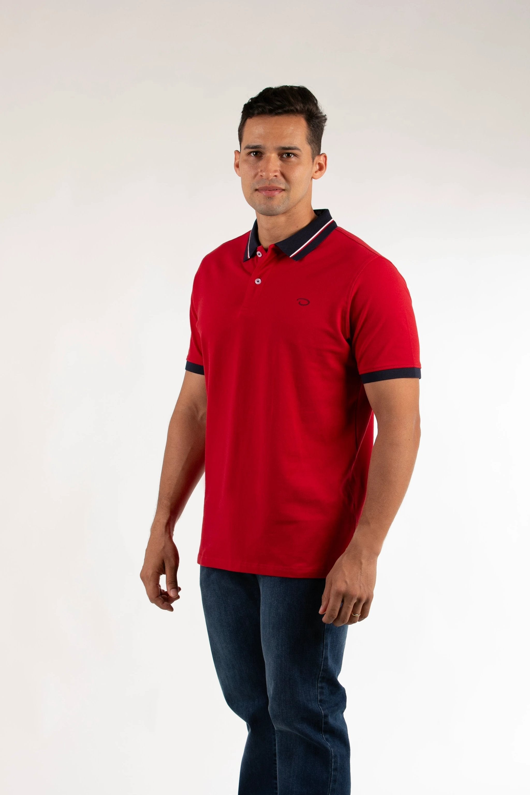 Poloshirt Oscar De La Renta Mangas Cortas Liso Para Caballeros by Oscar De La Renta