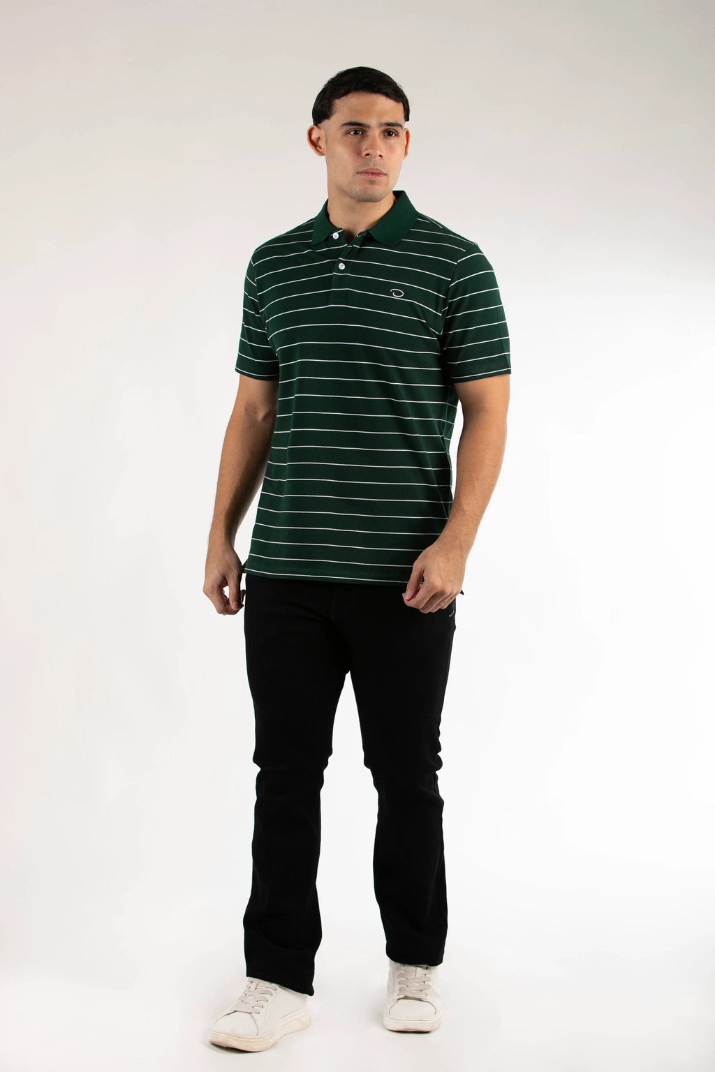 Poloshirt Oscar De La Renta Mangas Cortas Rayas Para Caballeros by Oscar De La Renta