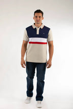 Poloshirt Oscar De La Renta Mangas Cortas Combinado Para Caballeros by Oscar De La Renta