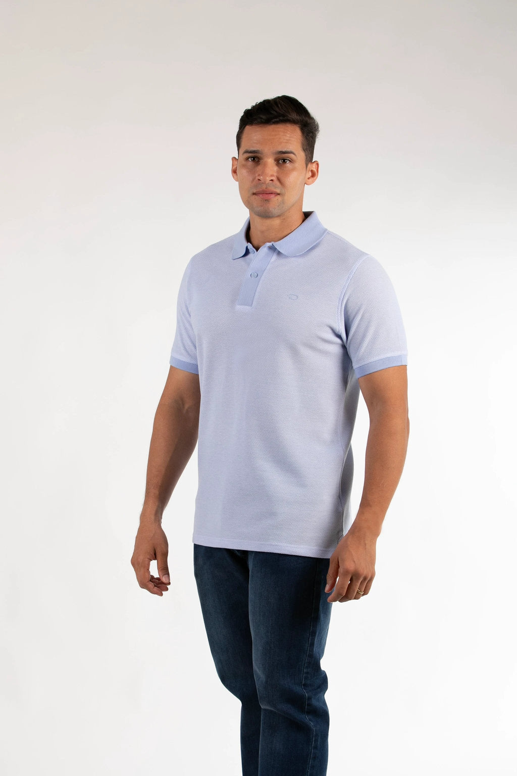 Poloshirt Oscar De La Renta Mangas Cortas Liso Para Caballeros by Oscar De La Renta