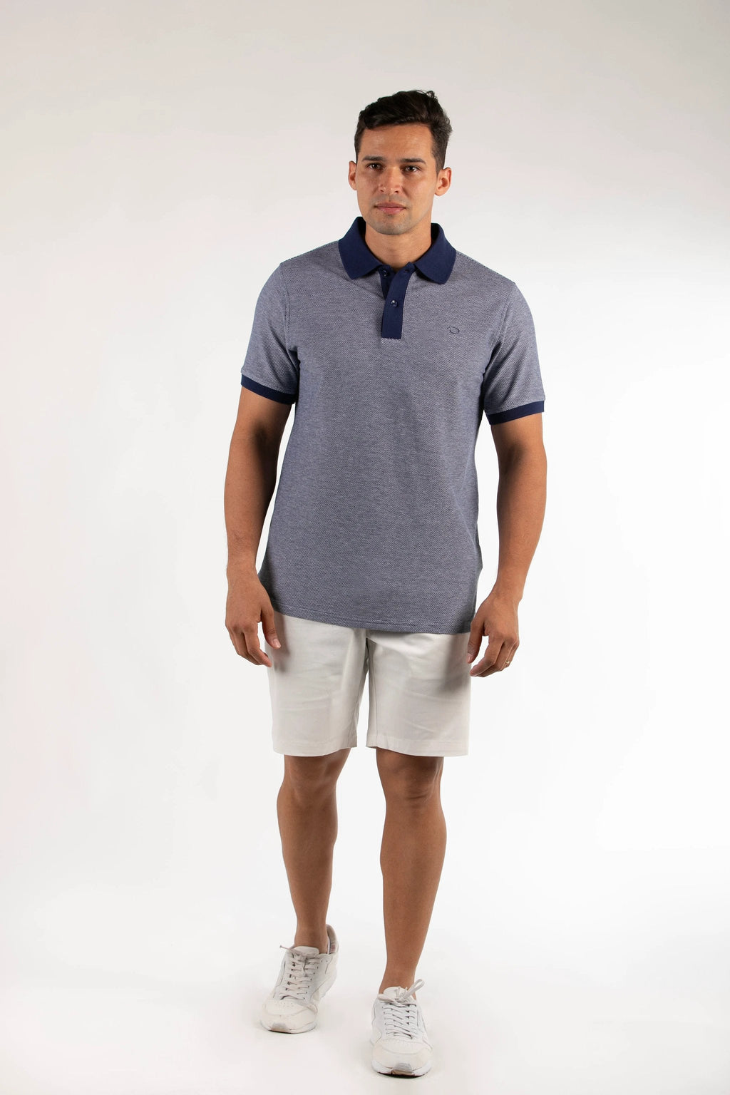 Poloshirt Oscar De La Renta Mangas Cortas Liso Para Caballeros by Oscar De La Renta