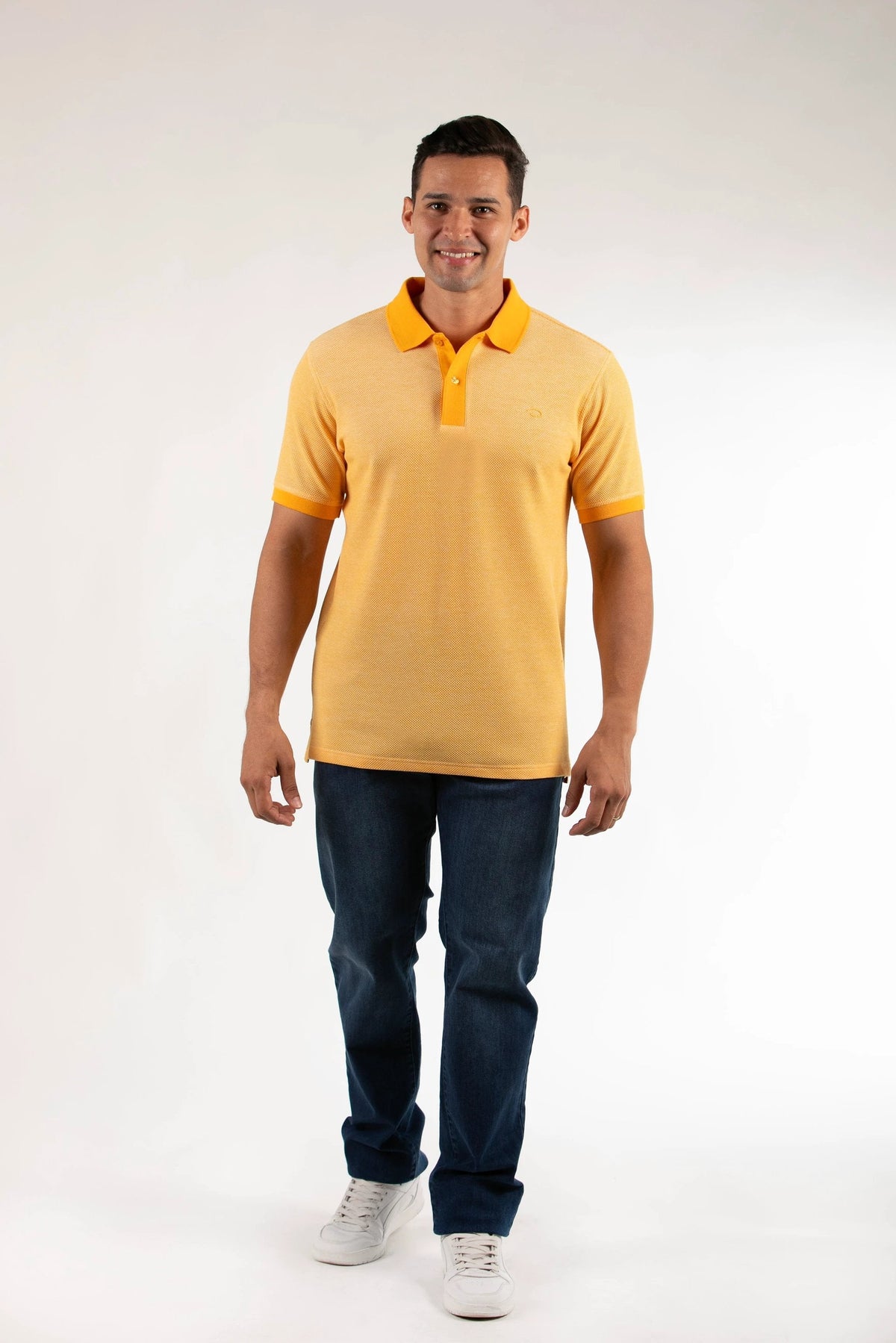 Poloshirt Oscar De La Renta Mangas Cortas Liso Para Caballeros by Oscar De La Renta