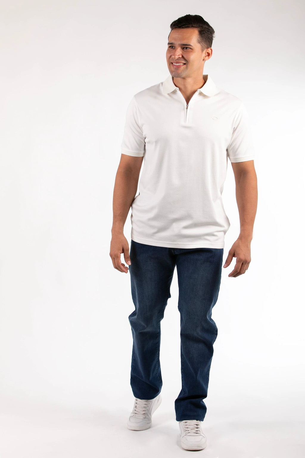 Poloshirt Oscar De La Renta Mangas Cortas Liso Para Caballeros by Oscar De La Renta