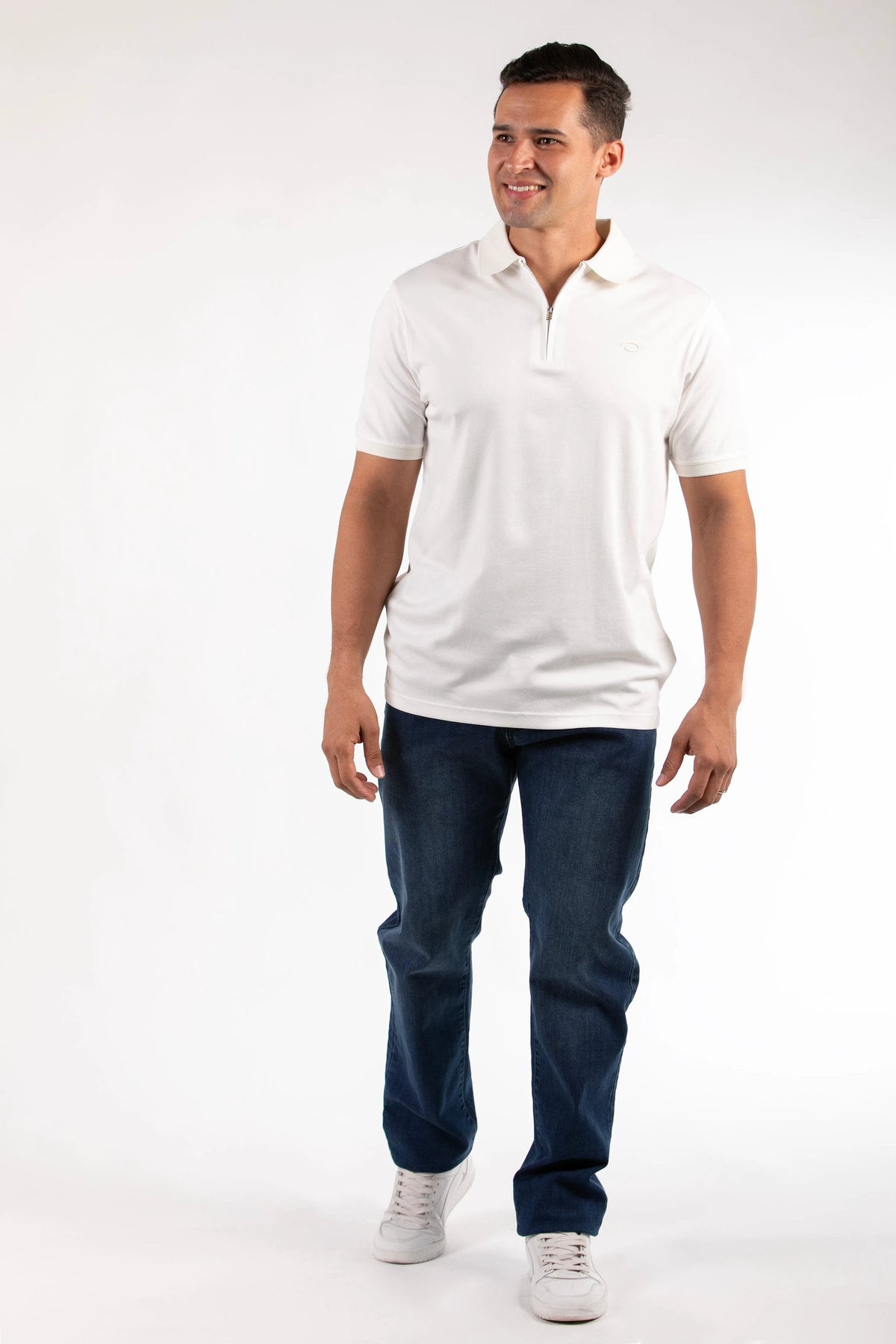 Poloshirt Oscar De La Renta Mangas Cortas Liso Para Caballeros by Oscar De La Renta