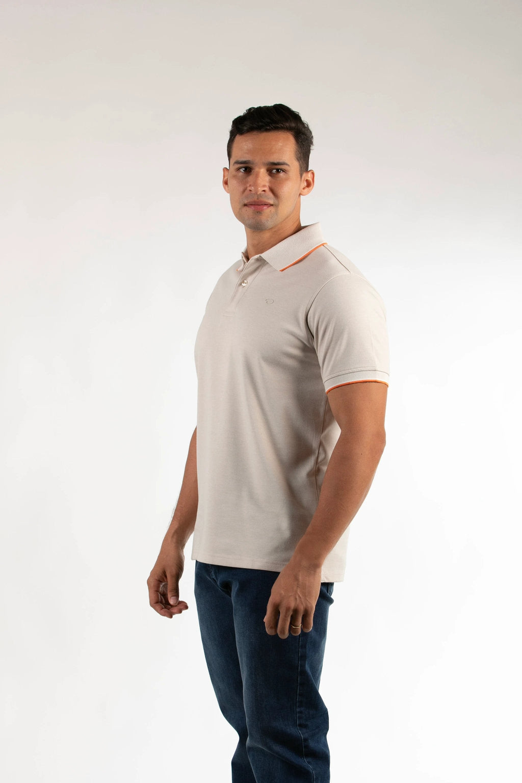 Poloshirt Oscar De La Renta Mangas Cortas Liso Para Caballeros by Oscar De La Renta