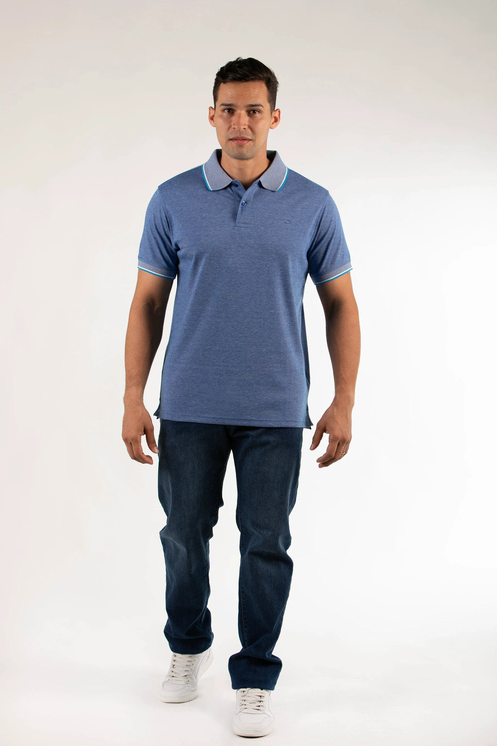 Poloshirt Oscar De La Renta Mangas Cortas Liso Para Caballeros by Oscar De La Renta