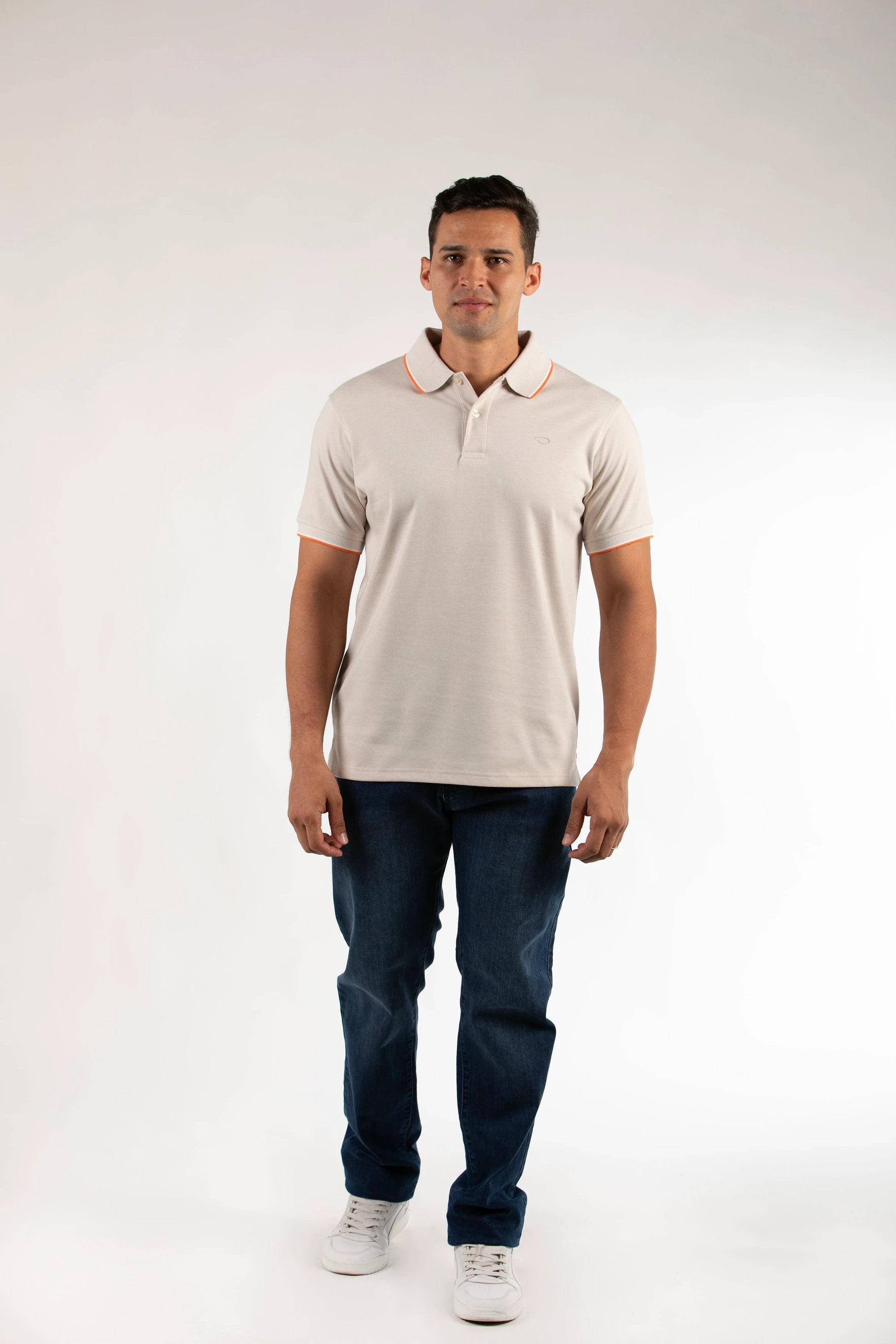 Poloshirt Oscar De La Renta Mangas Cortas Liso Para Caballeros by Oscar De La Renta