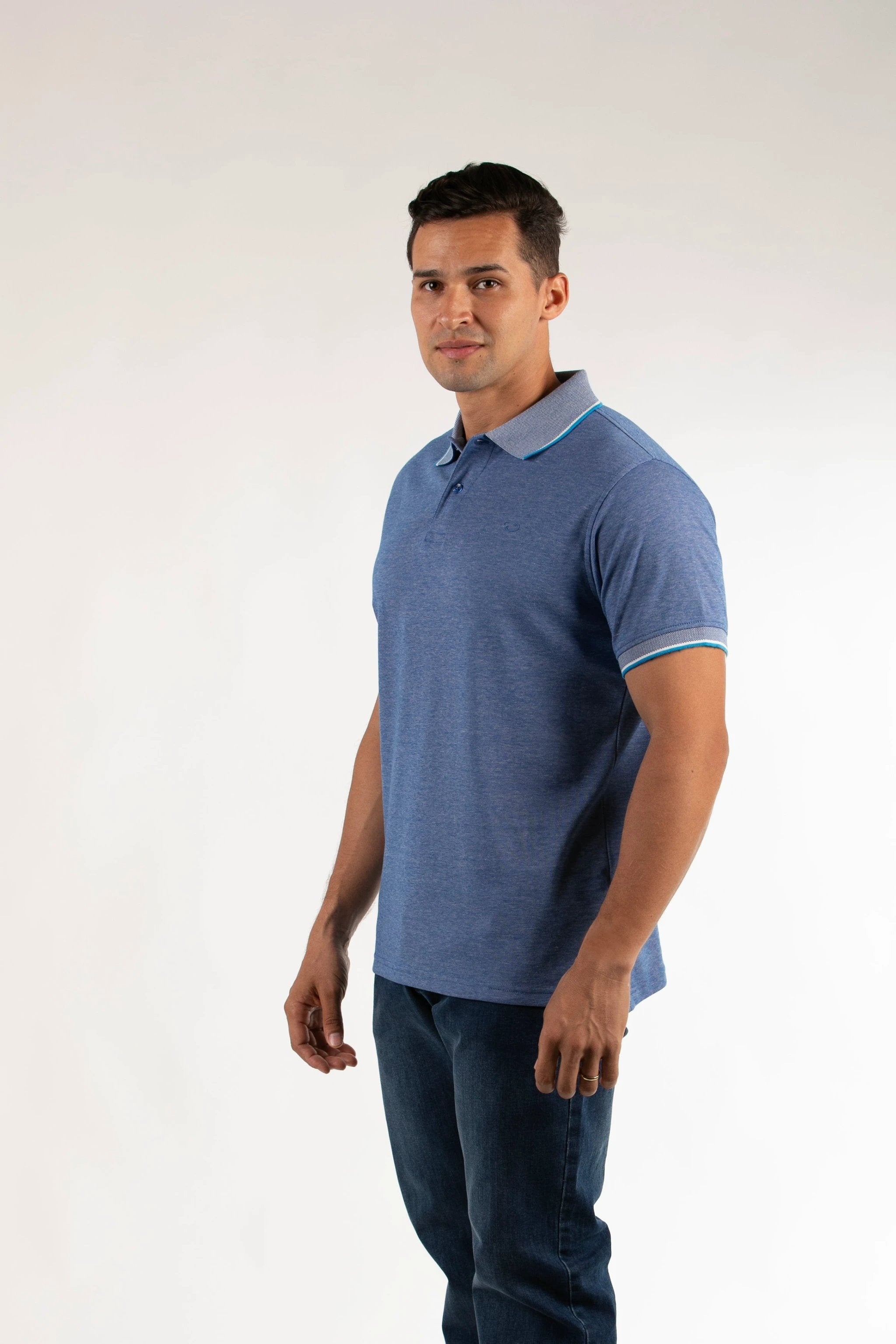 Poloshirt Oscar De La Renta Mangas Cortas Liso Para Caballeros by Oscar De La Renta