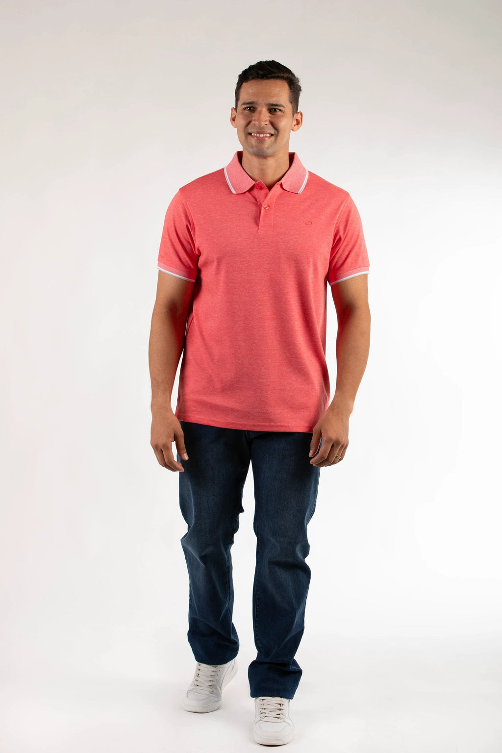Poloshirt Oscar De La Renta Mangas Cortas Liso Para Caballeros by Oscar De La Renta