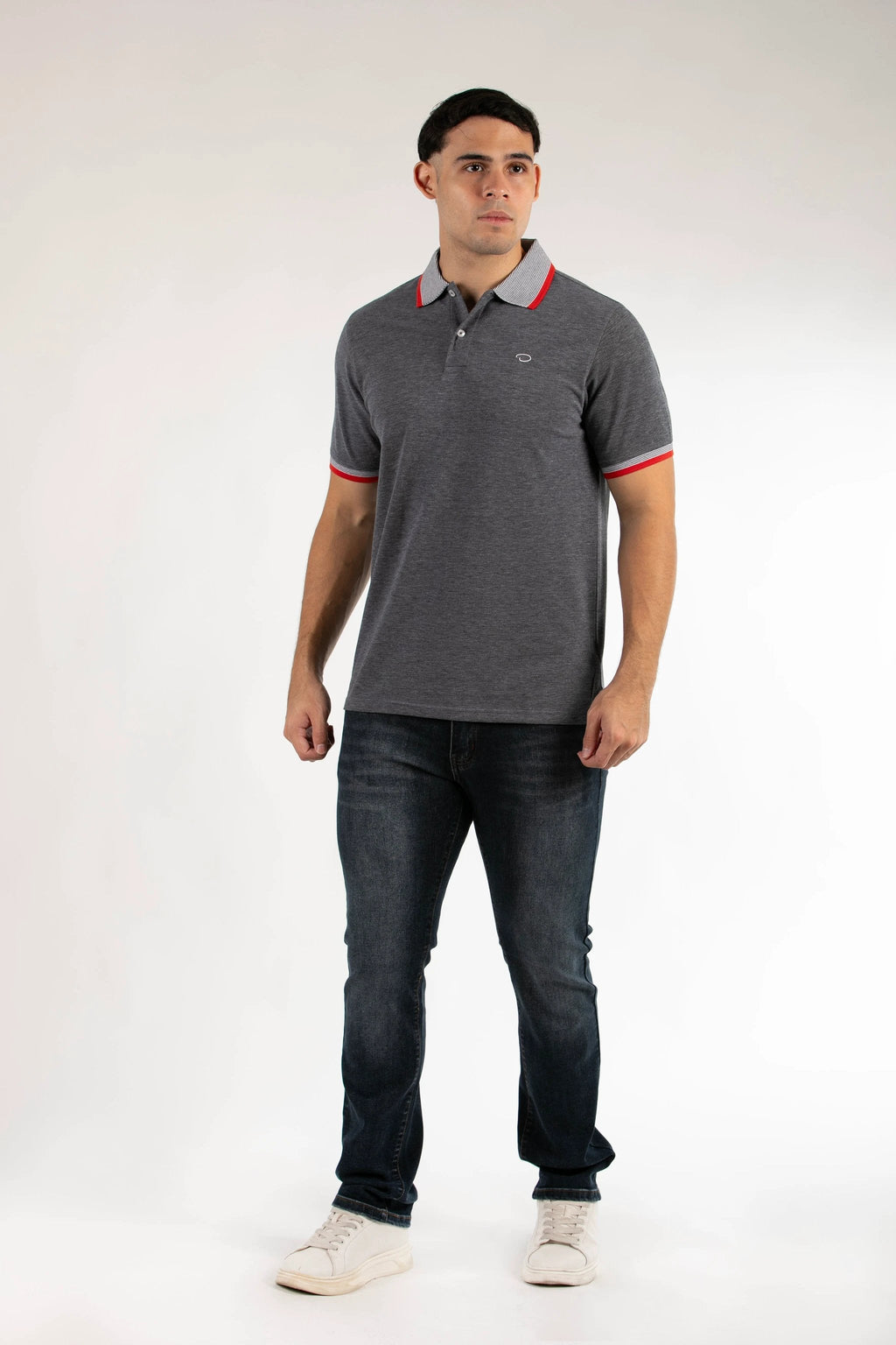 Poloshirt Oscar De La Renta Mangas Cortas Liso Para Caballeros by Oscar De La Renta