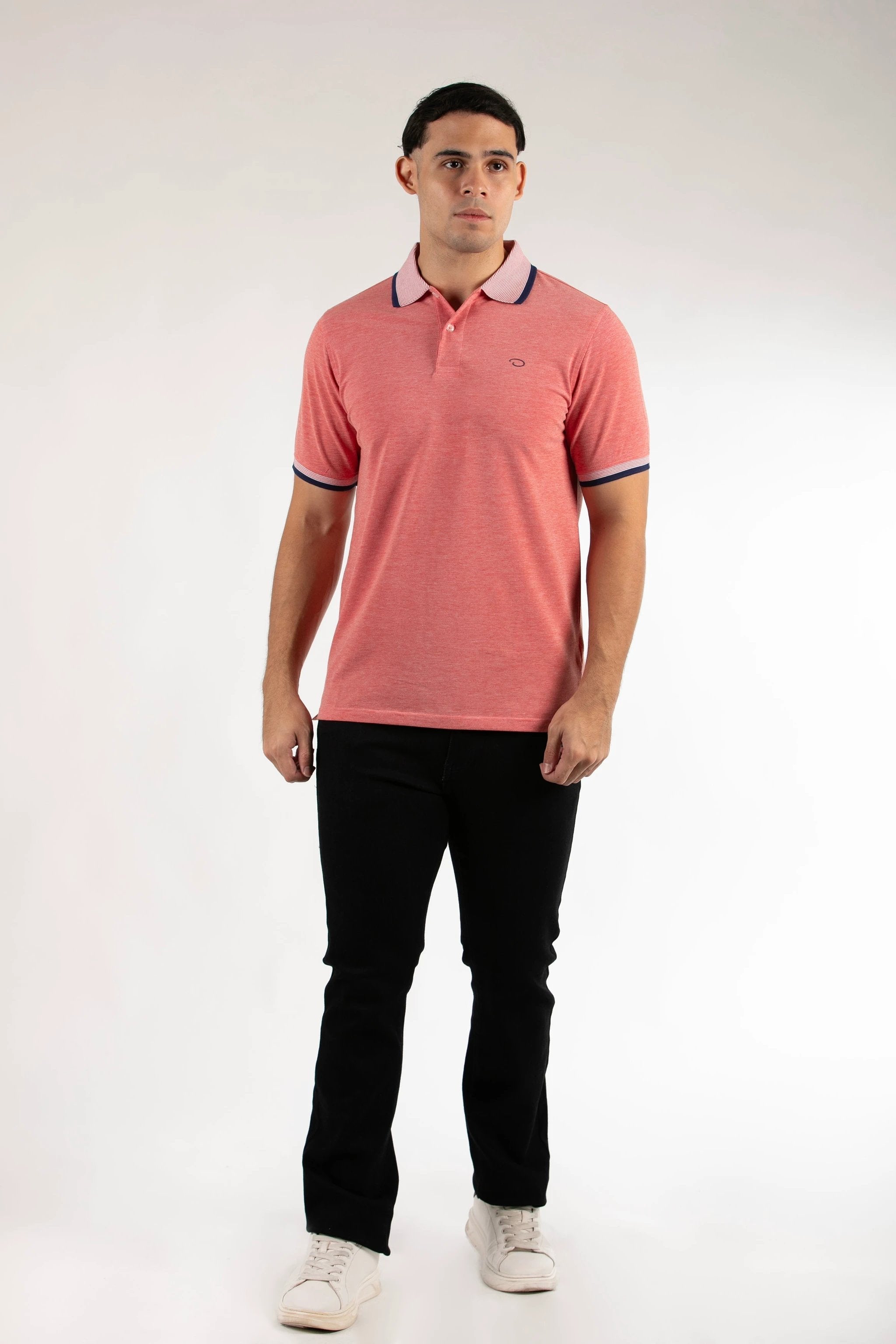 Poloshirt Oscar De La Renta Mangas Cortas Liso Para Caballeros by Oscar De La Renta