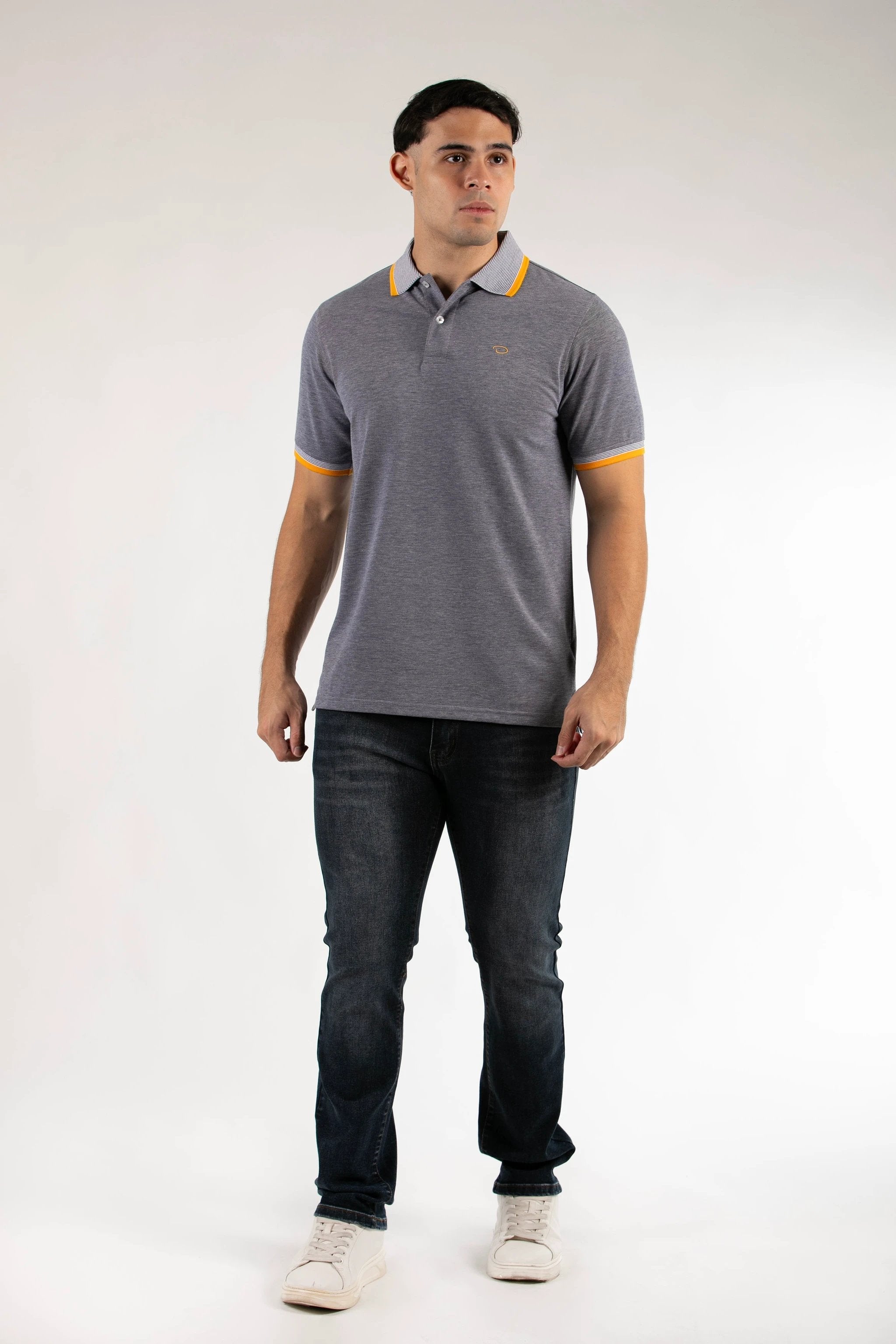 Poloshirt Oscar De La Renta Mangas Cortas Liso Para Caballeros by Oscar De La Renta