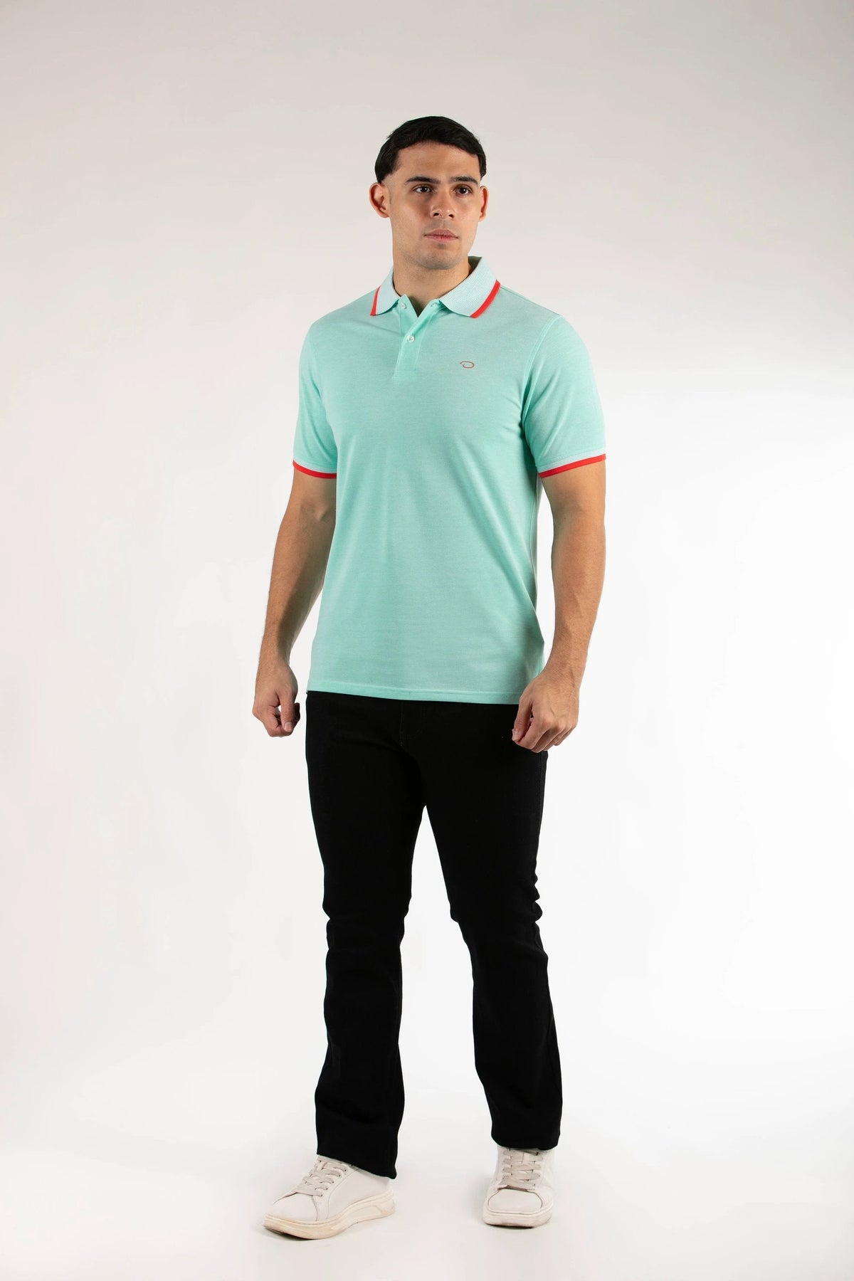 Poloshirt Oscar De La Renta Mangas Cortas Liso Para Caballeros by Oscar De La Renta