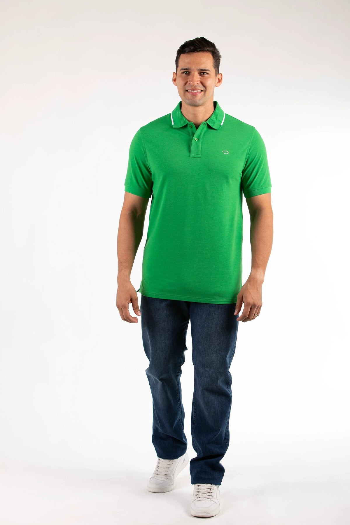 Poloshirt Oscar De La Renta Mangas Cortas Liso Para Caballeros by Oscar De La Renta