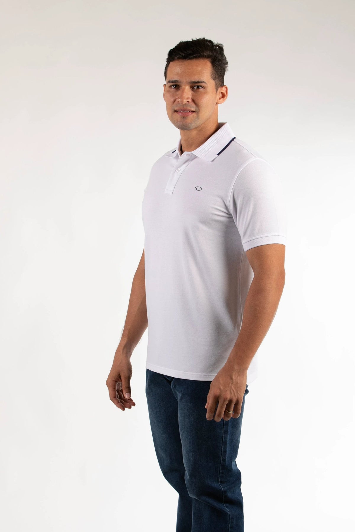 Poloshirt Oscar De La Renta Mangas Cortas Liso Para Caballeros by Oscar De La Renta
