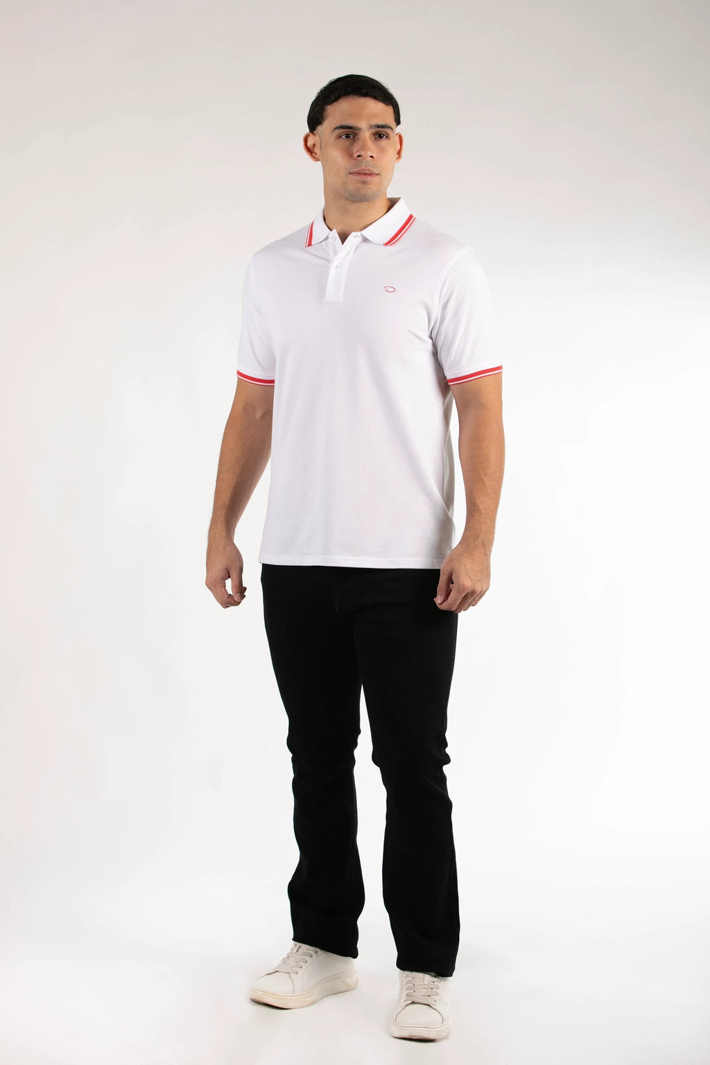 Poloshirt Oscar De La Renta Mangas Cortas Liso Para Caballeros by Oscar De La Renta