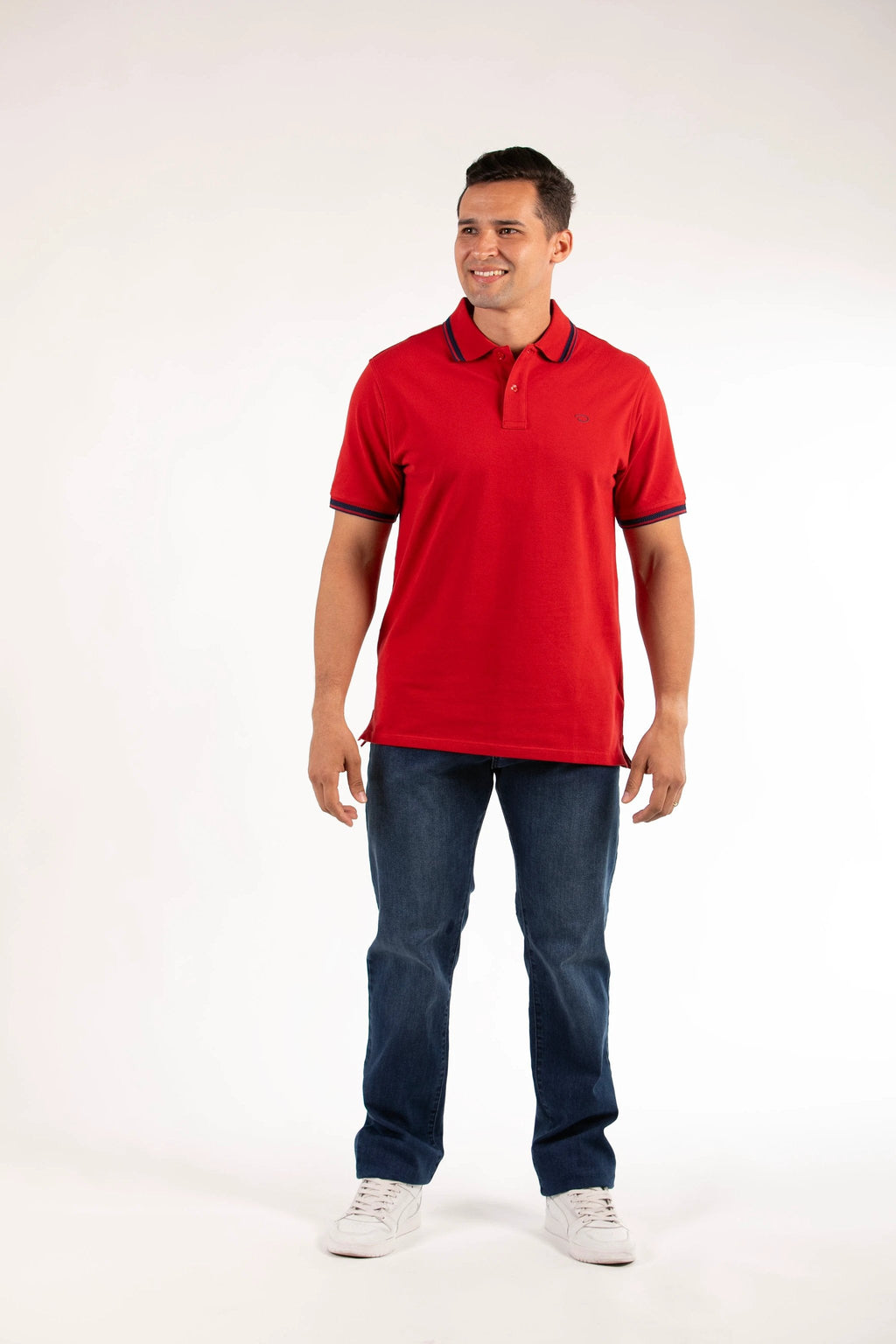 Poloshirt Oscar De La Renta Mangas Cortas Liso Para Caballeros by Oscar De La Renta