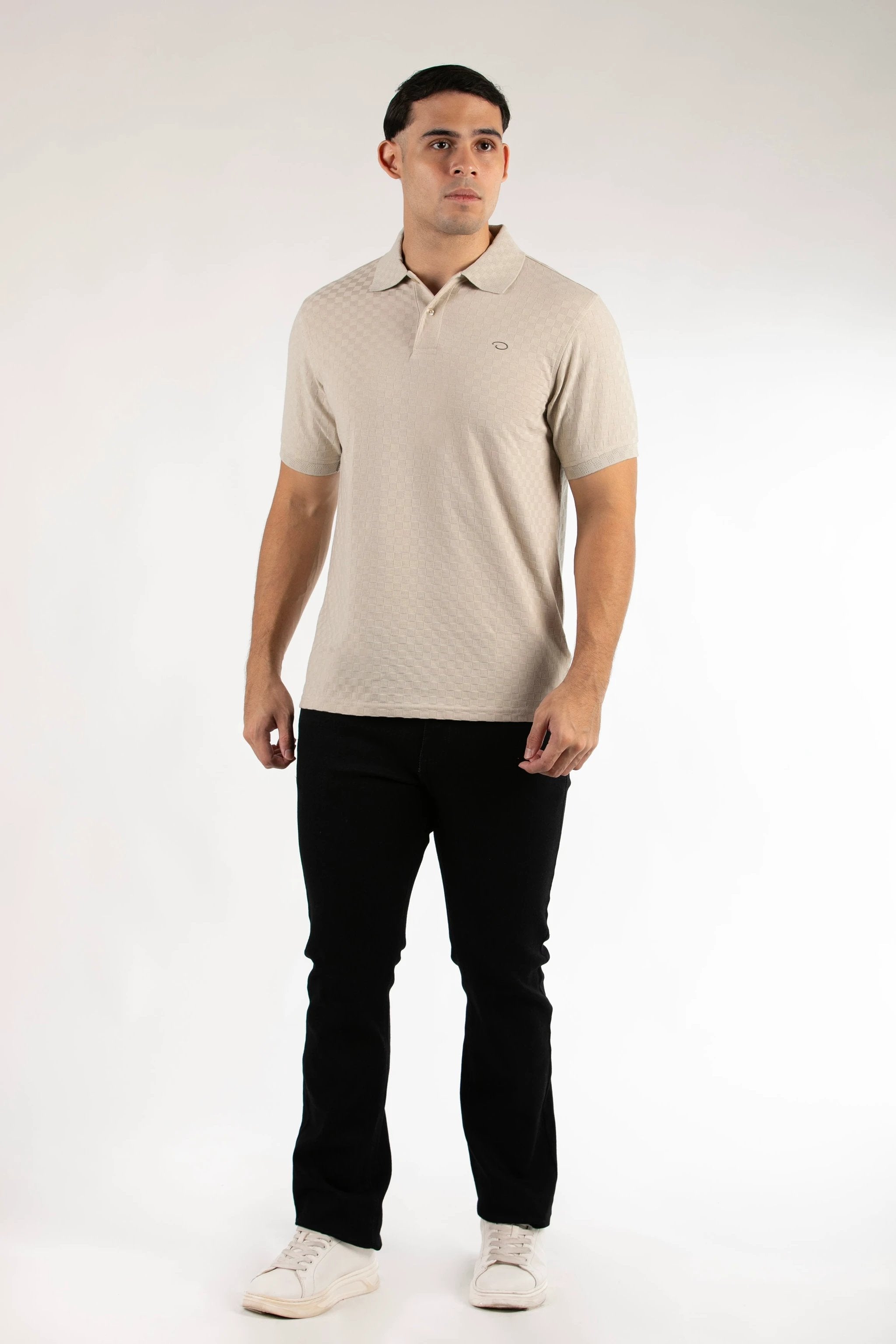 Poloshirt Oscar De La Renta Mangas Cortas Estampado Para Caballeros by Oscar De La Renta