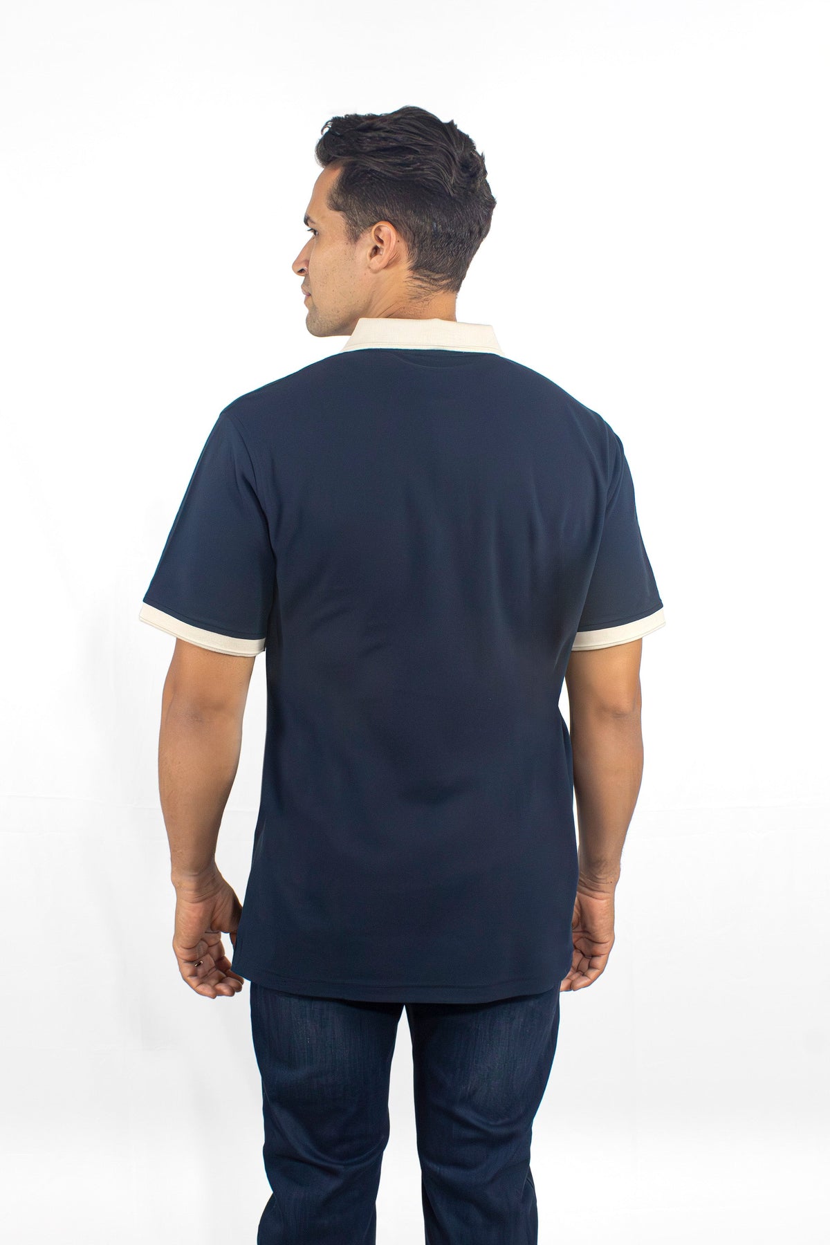 Poloshirt Oscar de La Renta Mangas Cortas Liso para Caballeros