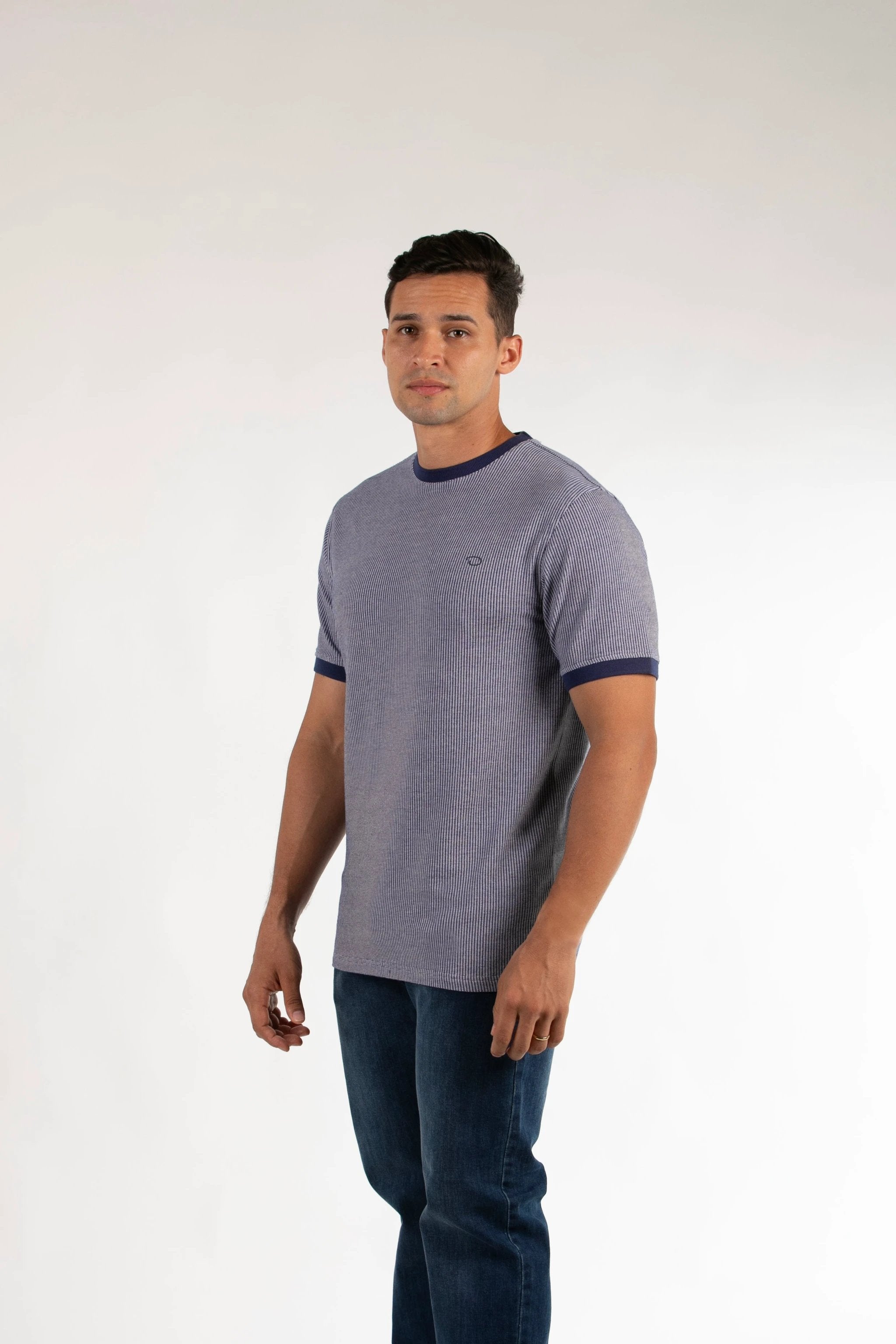 Camiseta Oscar De La Renta Mangas Cortas Lisa Para Caballeros by Oscar De La Renta