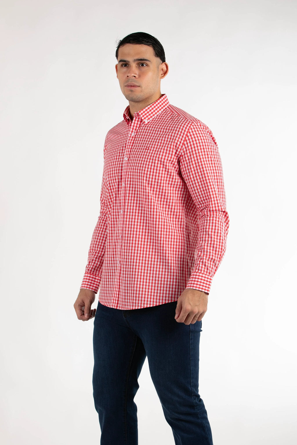 Camisa Oscar De La Renta Mangas Largas Cuadros Para Caballeros by Oscar De La Renta