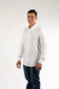 Camisa Oscar De La Renta Mangas Largas Lisa Para Caballeros by Oscar De La Renta
