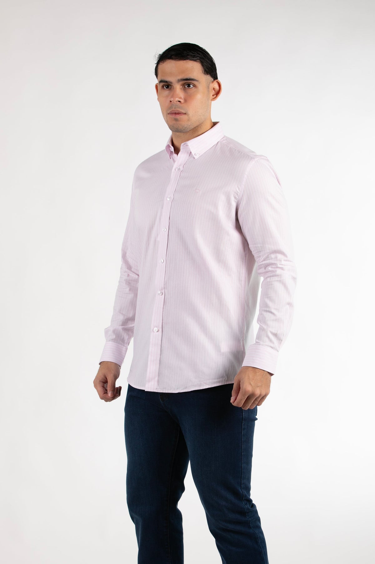 Camisa Oscar De La Renta Mangas Largas Rayas Para Caballeros by Oscar De La Renta