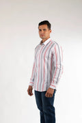 Camisa Oscar De La Renta Mangas Largas Rayas Para Caballeros by Oscar De La Renta