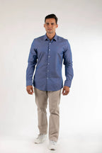 Camisa Oscar De La Renta Mangas Largas Cuadros Para Caballeros by Oscar De La Renta