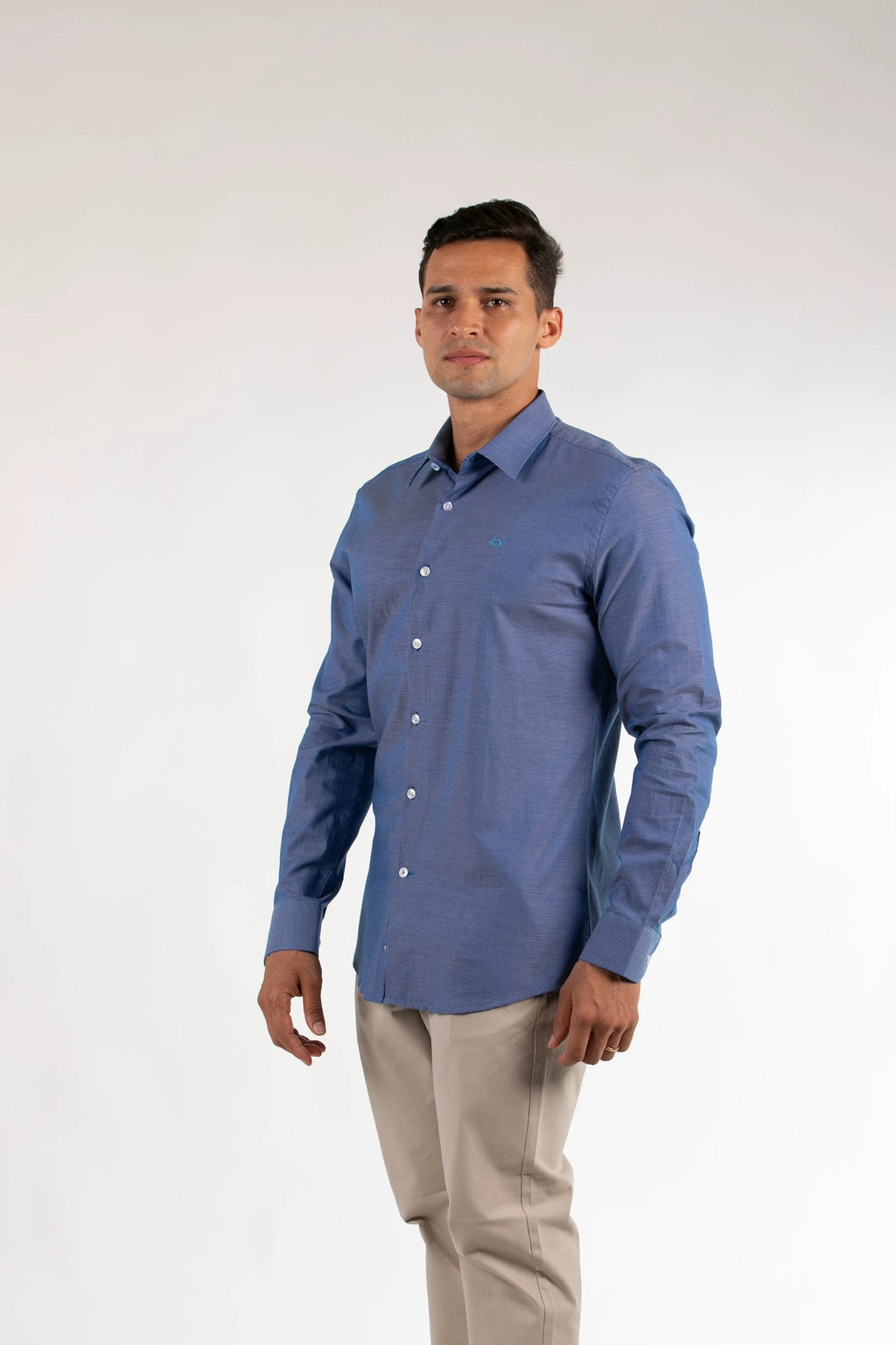 Camisa Oscar De La Renta Mangas Largas Cuadros Para Caballeros by Oscar De La Renta