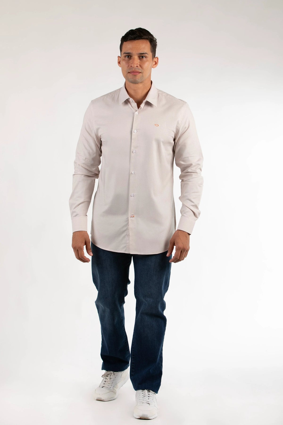 Camisa Oscar De La Renta Mangas Largas Cuadros Para Caballeros by Oscar De La Renta