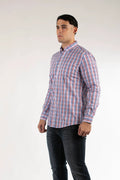Camisa Oscar De La Renta Mangas Largas Cuadros Para Caballeros by Oscar De La Renta