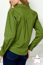 Blusa Available Mangas Largas Estampada Para Damas by Available