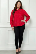 Blusa Available Mangas Largas Estampada Para Damas by Available