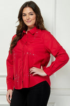 Blusa Available Mangas Largas Estampada Para Damas by Available