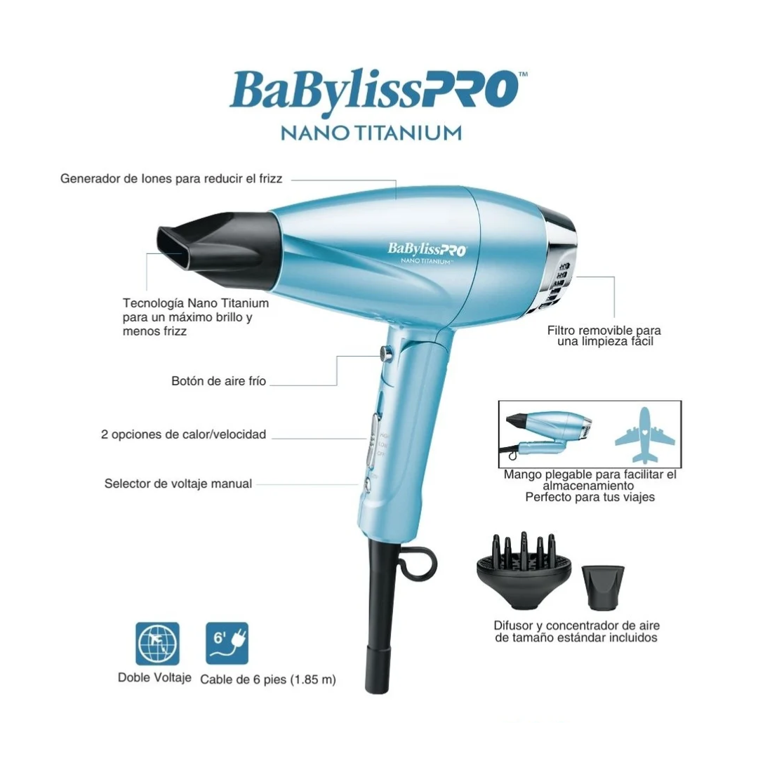 BABYLISS BLOWER COMPACTO 1200W DU