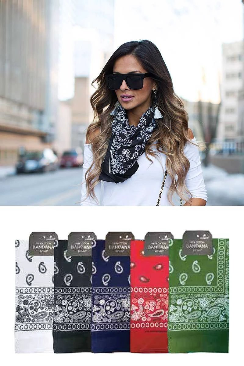 Bandana Estampada Para Damas by Joia
