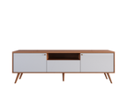 MUEBLE TV RIVER 1.83m - MADERA / OFF WHITE