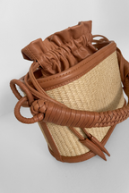 Iraca Basket Bucket, Canela