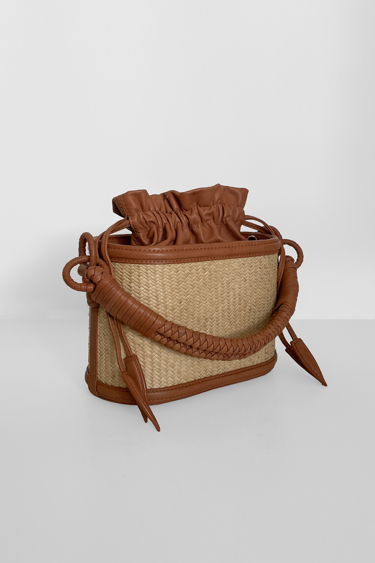 Iraca Basket Bucket, Canela