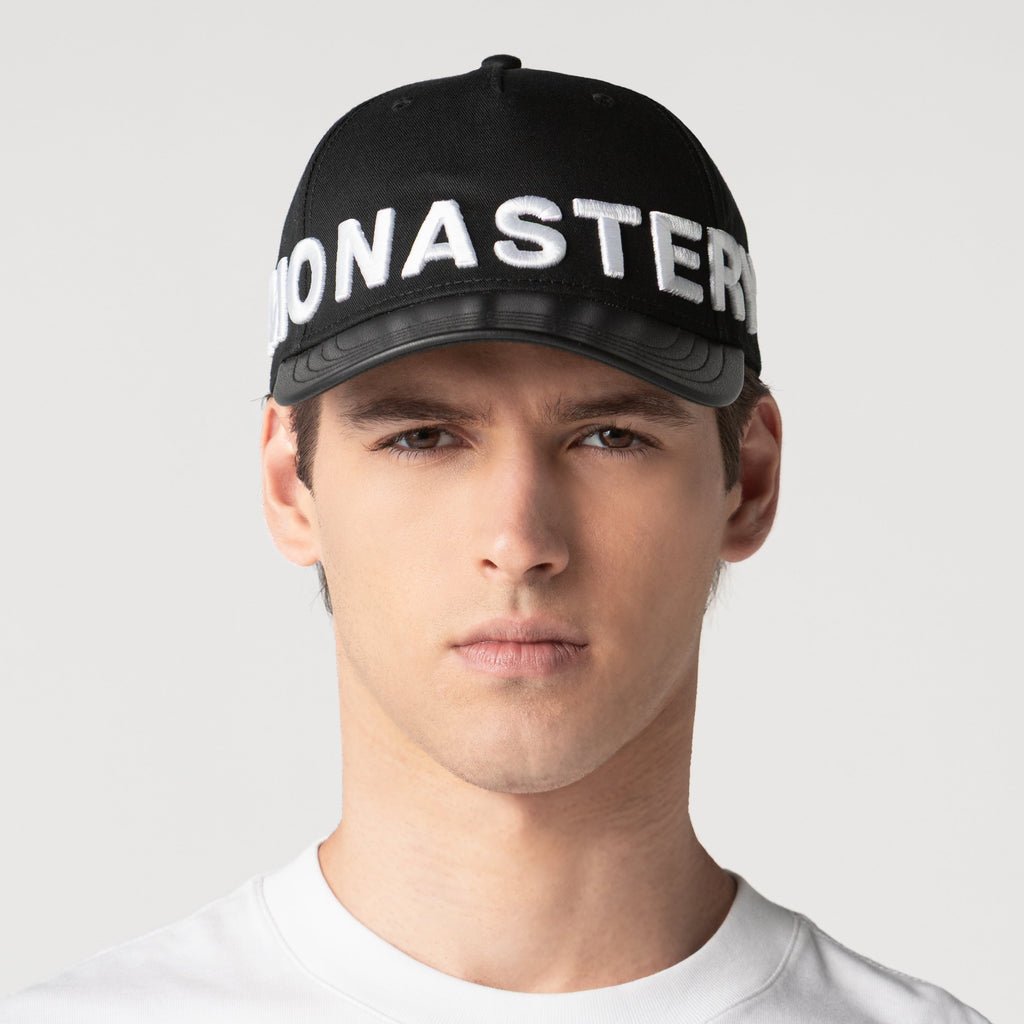 Cap, color/material negro, marca Monastery – vista 4